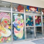 写真:窓アート