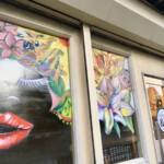 写真:窓アート